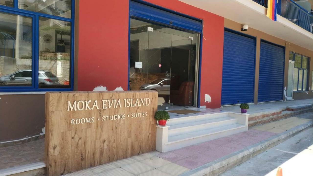 Hotel Moka Evia Island Akhladherí Exterior foto